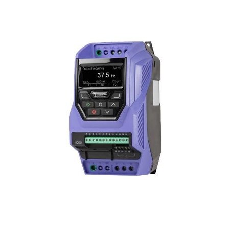 Invertek Drives 5 HP, 6.5 A; Size 2, IP20;IV: Three Phase, 500-600 V;OV: Three Phase, 500-600 V ODP-2-26050-3H042-MN